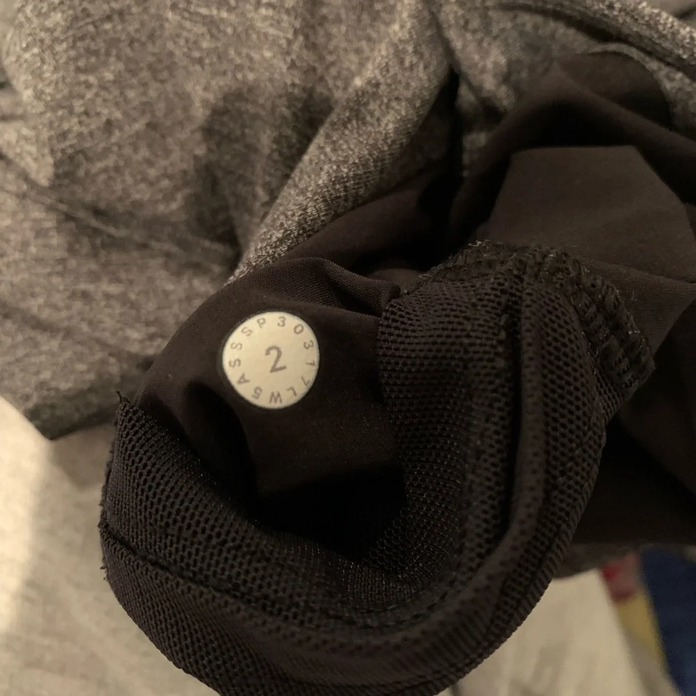 lululemon On The Fly Pant *28” - Heathered Black, 2, Full-On® Luxtreme - Picture 7 of 7